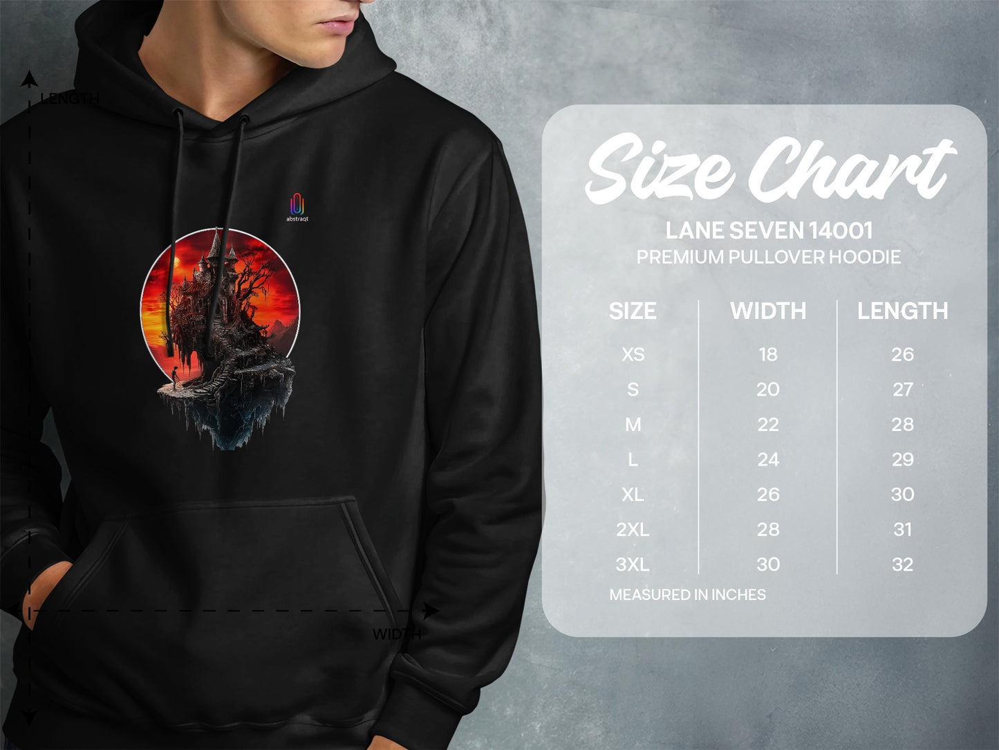 Lane Seven 14001 Premium Pullover Hoodie product type