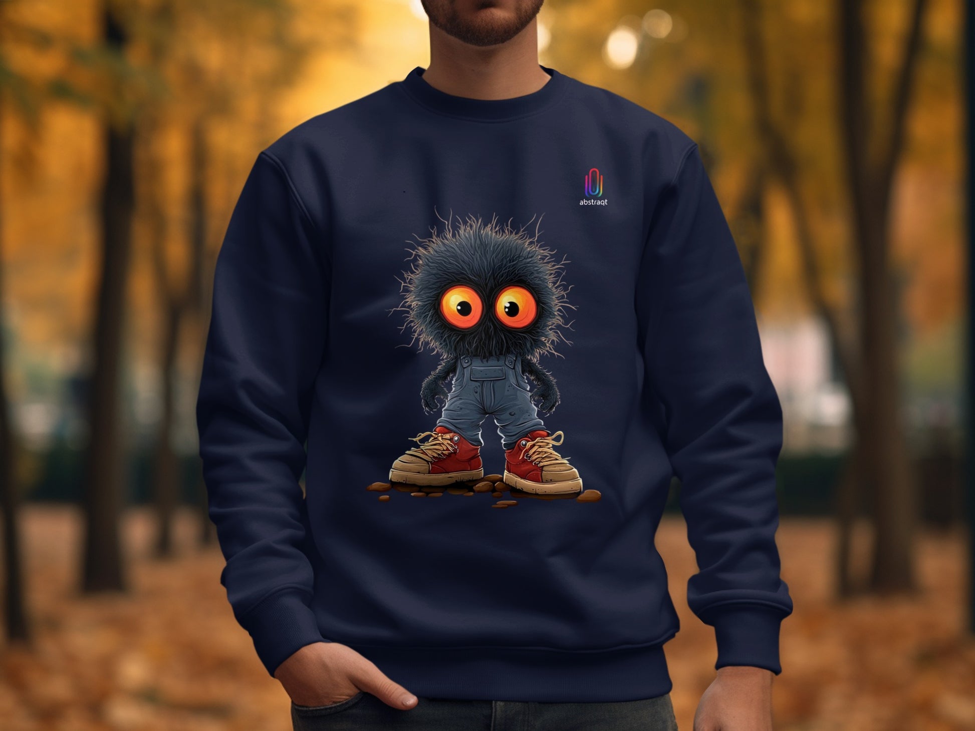 Cute Funny Furry Cartoon Character Sweatshirt product type
