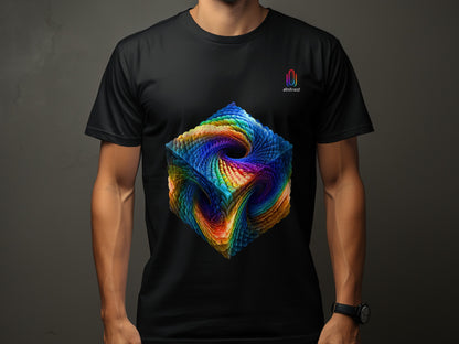 Vibrant Geometric Pattern Design Unisex T-Shirt product