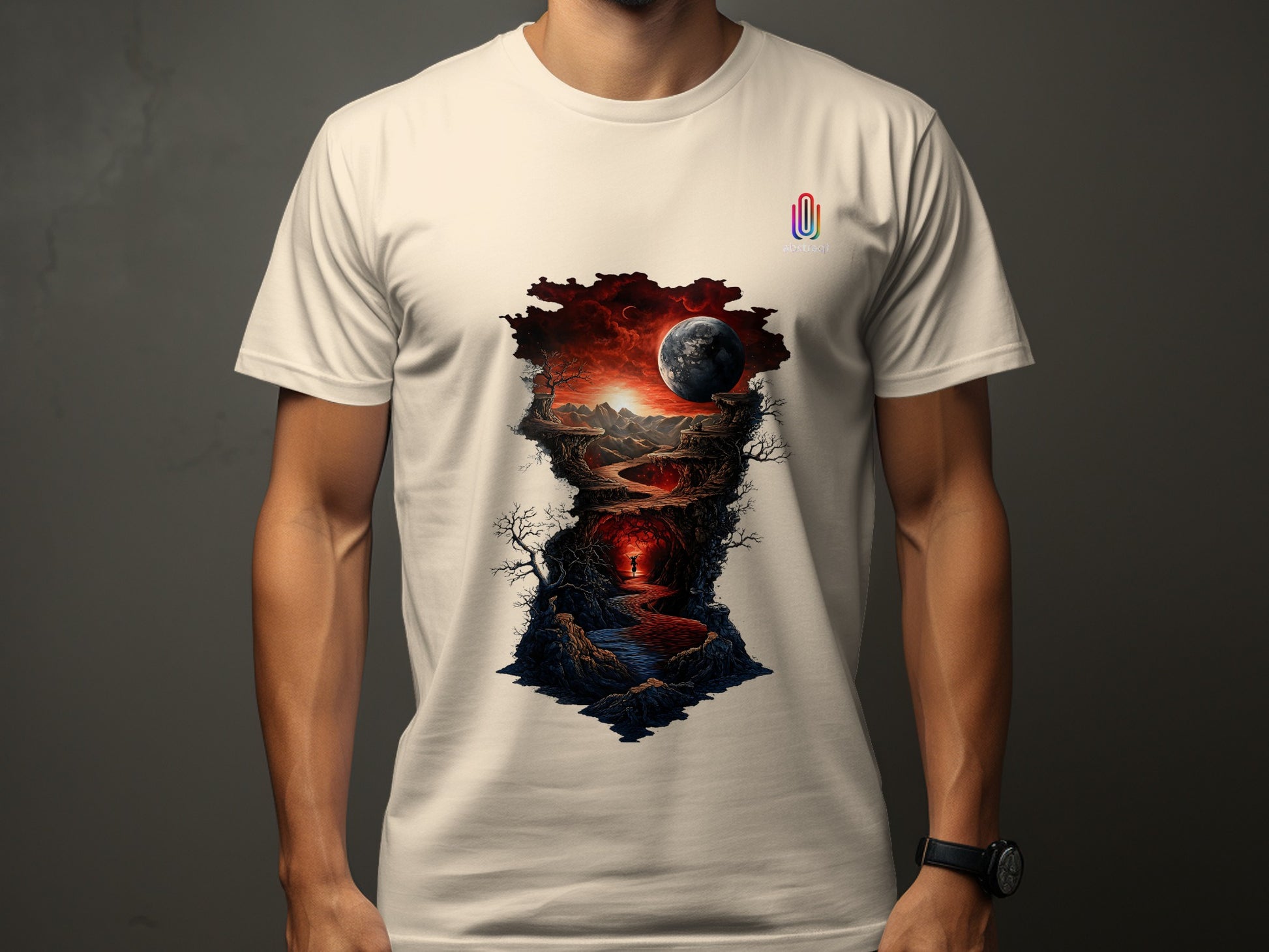 Unique Artistic Graphic Design T-Shirt product