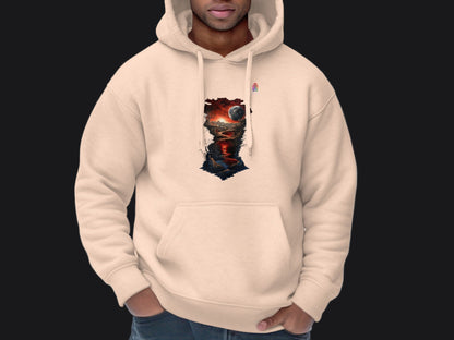 Artistic Universe Scene Design Hoodie product