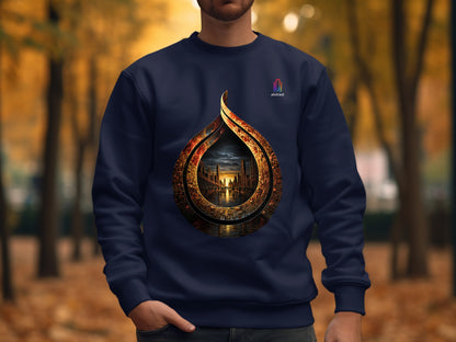 Stunning Abstract Themed Sweatshirt with Unique Design Product