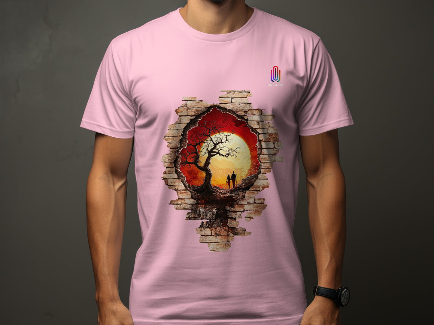 Sunset Scenic Wall Art Design T-shirt product type