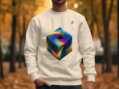 Colorful Geometric Design Graphic Sweatshirt product type