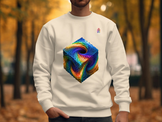 Colorful Geometric Design Graphic Sweatshirt product type