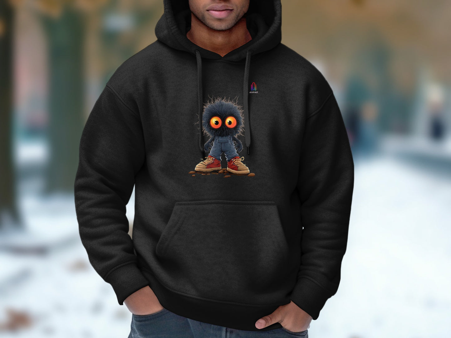 Adorable Fuzzy Character Hoodie Sweatshirt Product Type