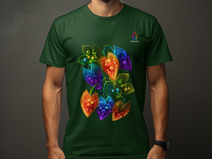 Vibrant Abstract Pattern Multicolor Graphic T-shirt product