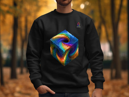 Colorful Geometric Abstract Design Sweater product