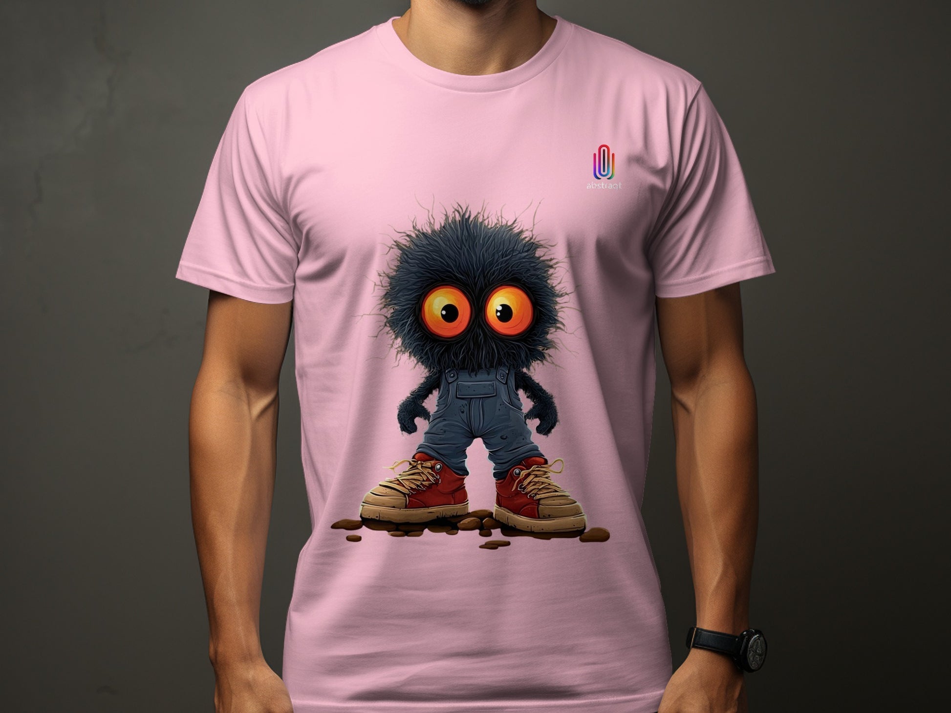Cute Furry Cartoon Character Men's T-Shirt product