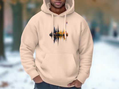 Colorful Abstract Soundwave Hoodie product type