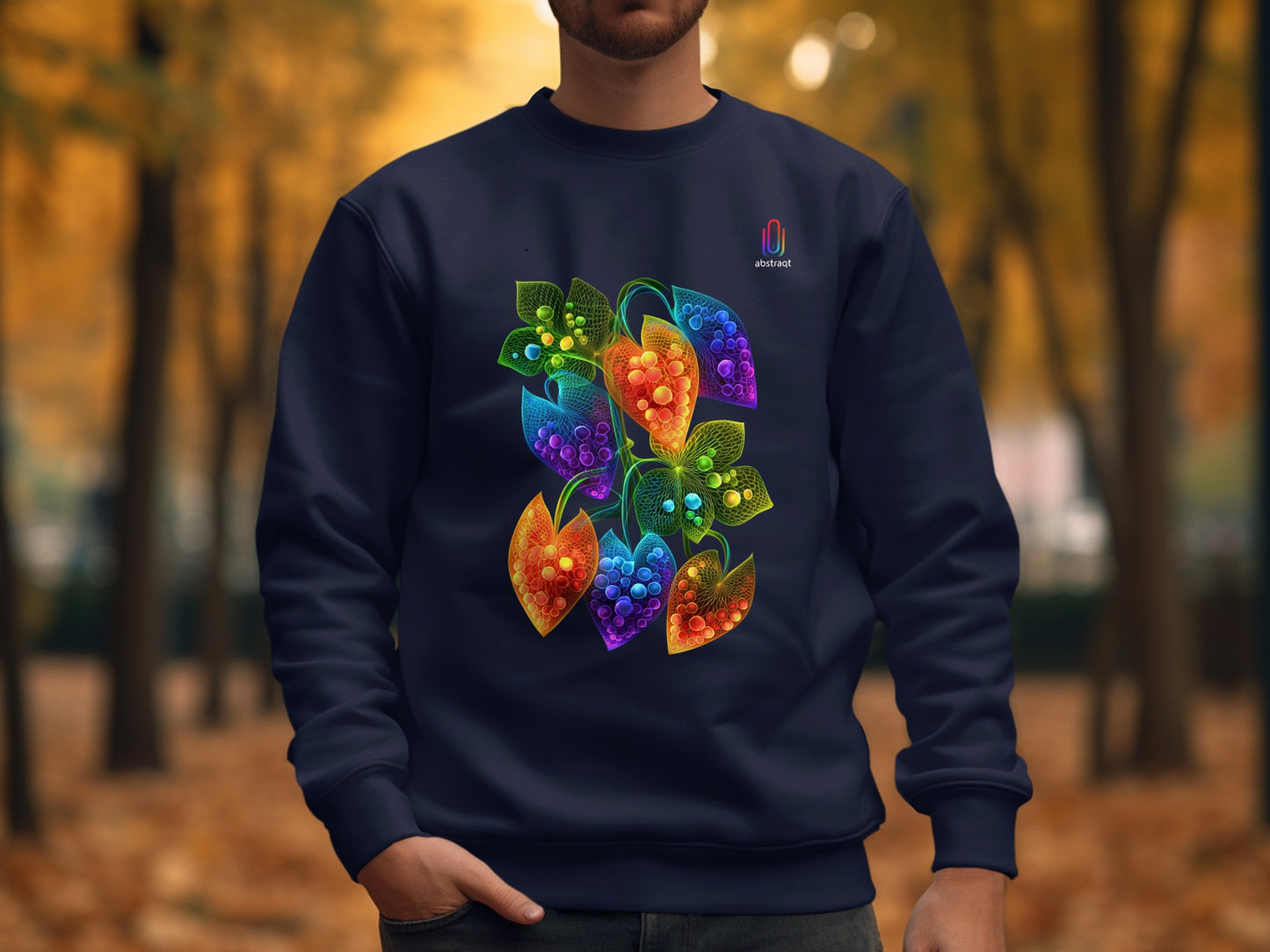 Colorful Nature-Inspired Artistic Design Sweatshirt product