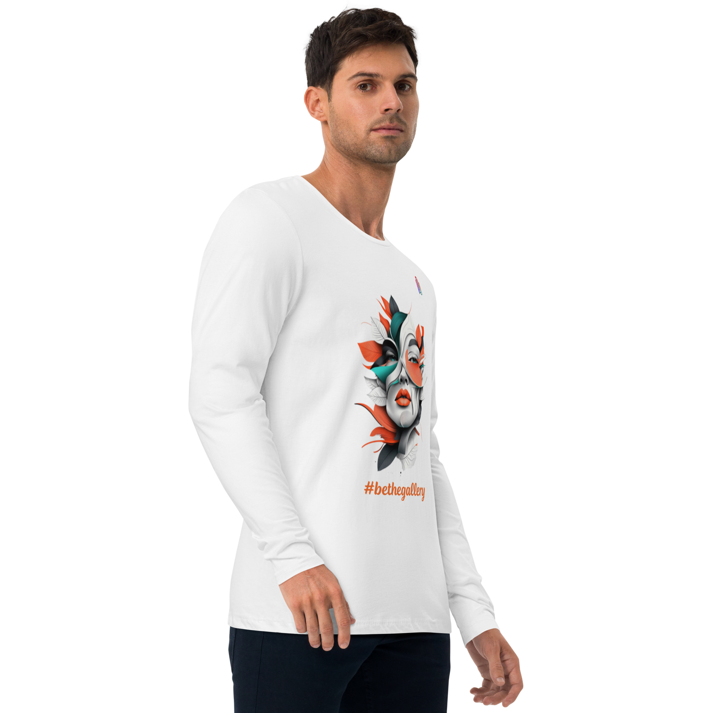 Men's Long Sleeve Fitted T-shirt Tucana