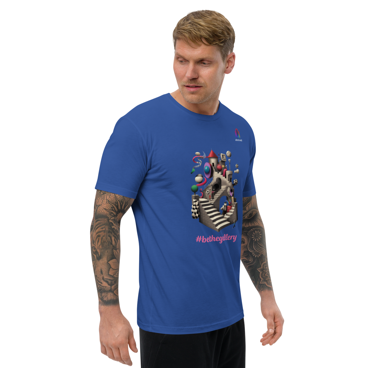 Men's Fitted Short Sleeve T-shirt Rigel