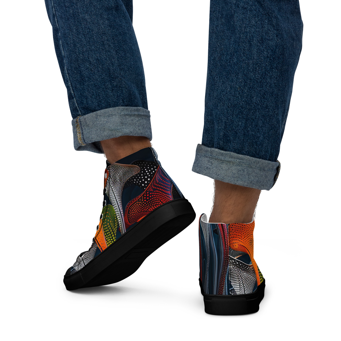 Men’s High Top Canvas Shoes Pontius