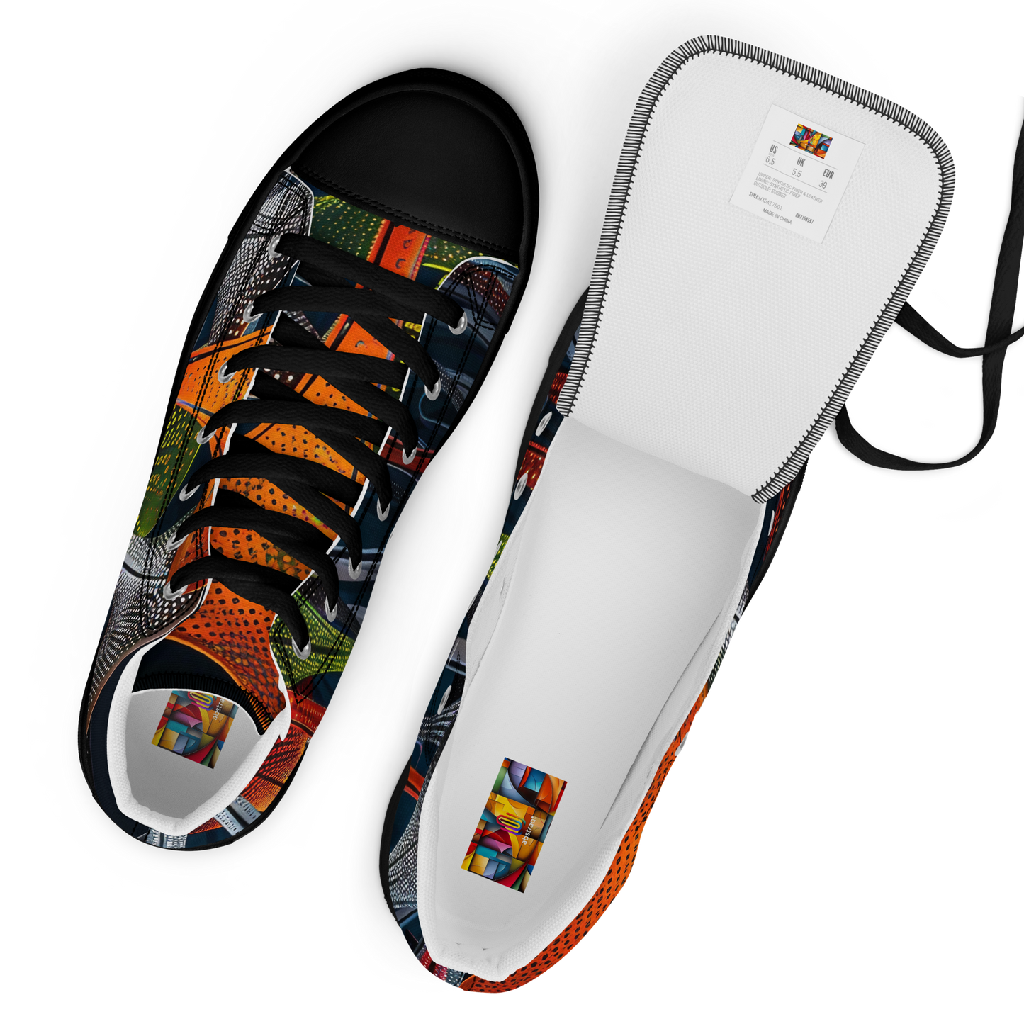 Men’s High Top Canvas Shoes Pontius