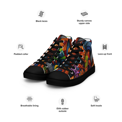 Men’s High Top Canvas Shoes Arcturus