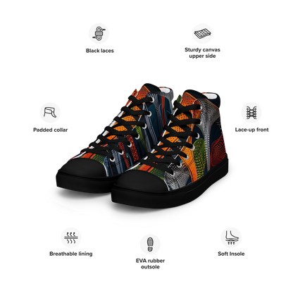 Men’s High Top Canvas Shoes Pontius