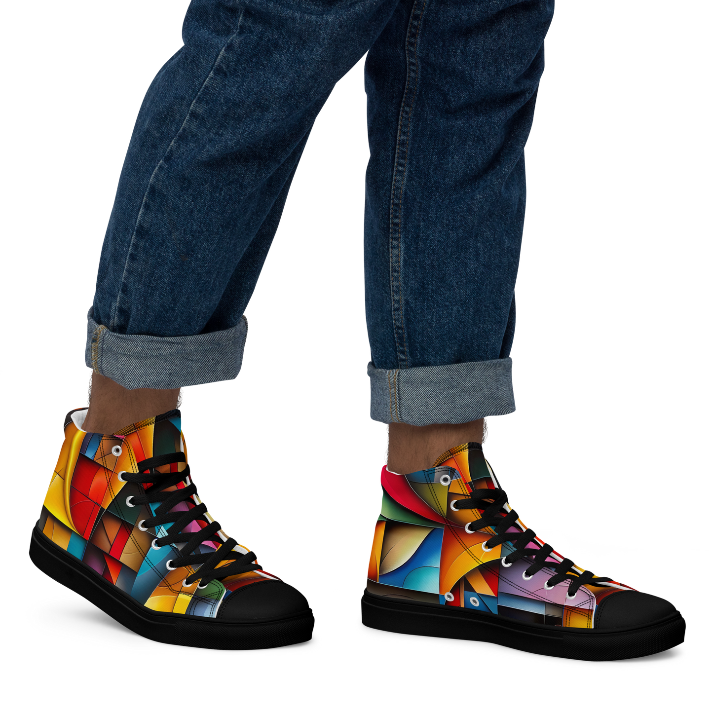 Men’s high top canvas shoes Astegon