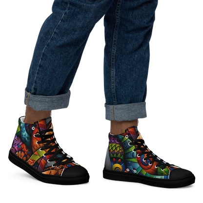 Men’s High Top Canvas Shoes Arcturus