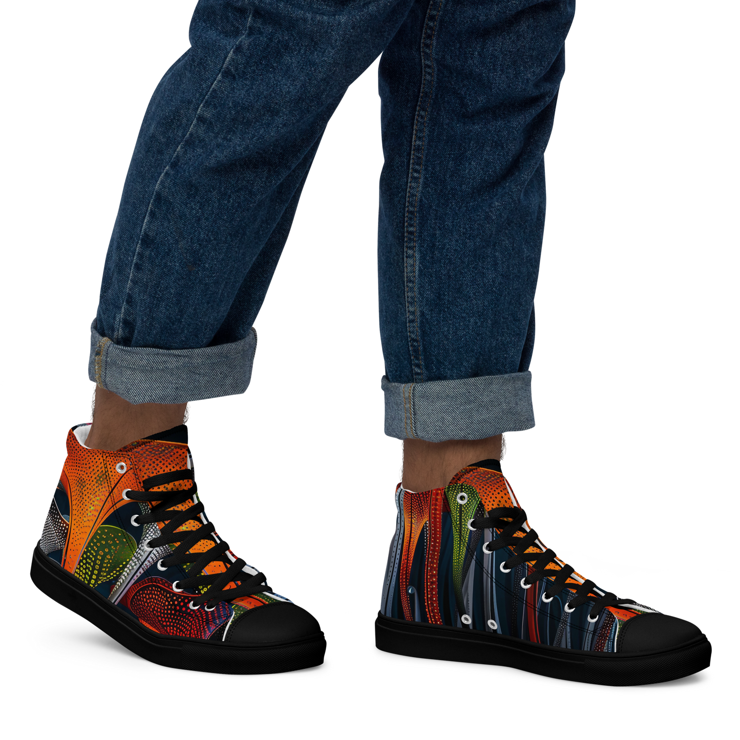 Men’s High Top Canvas Shoes Pontius