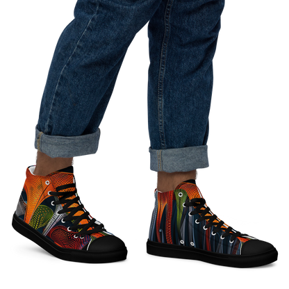 Men’s High Top Canvas Shoes Pontius
