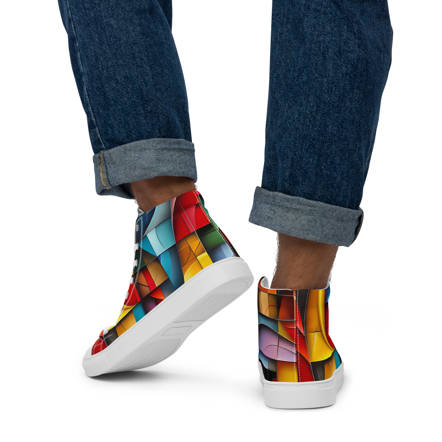 Men’s high top canvas shoes Astegon