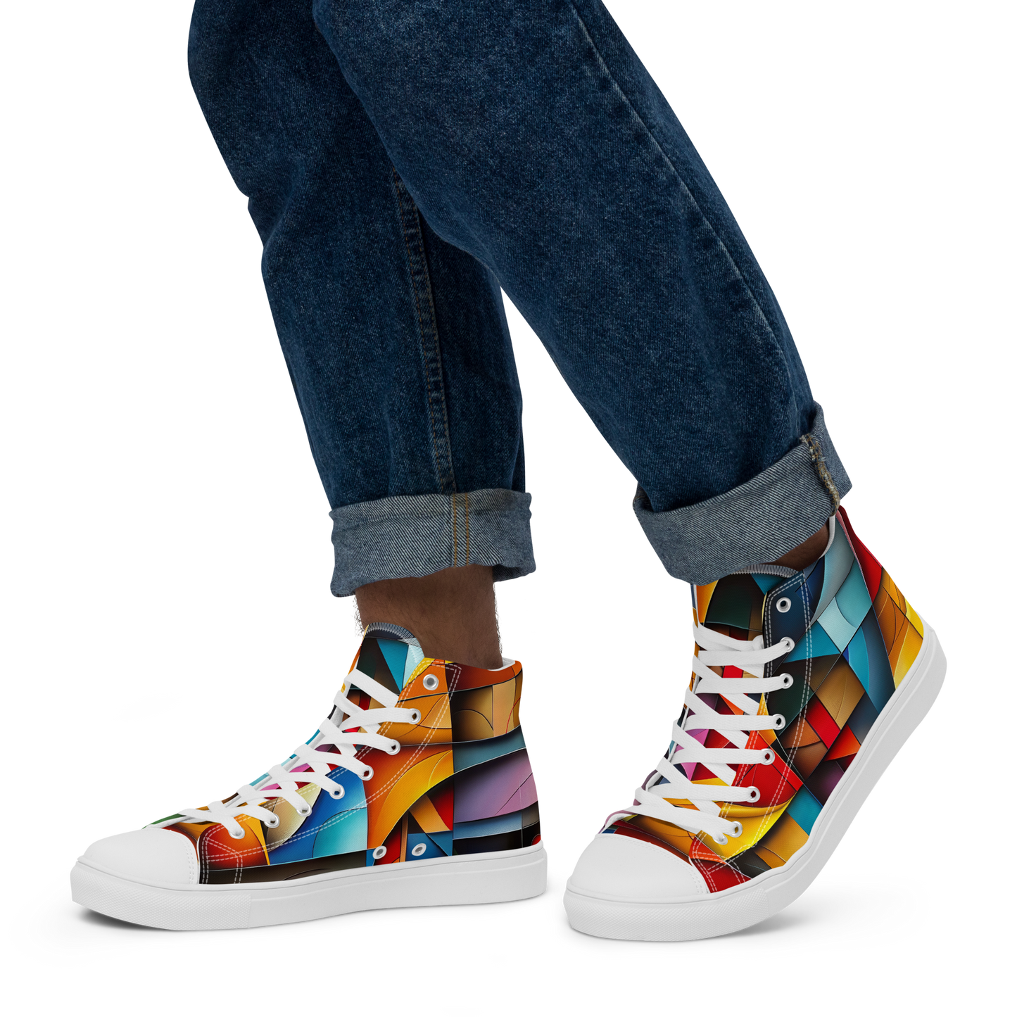 Men’s high top canvas shoes Astegon