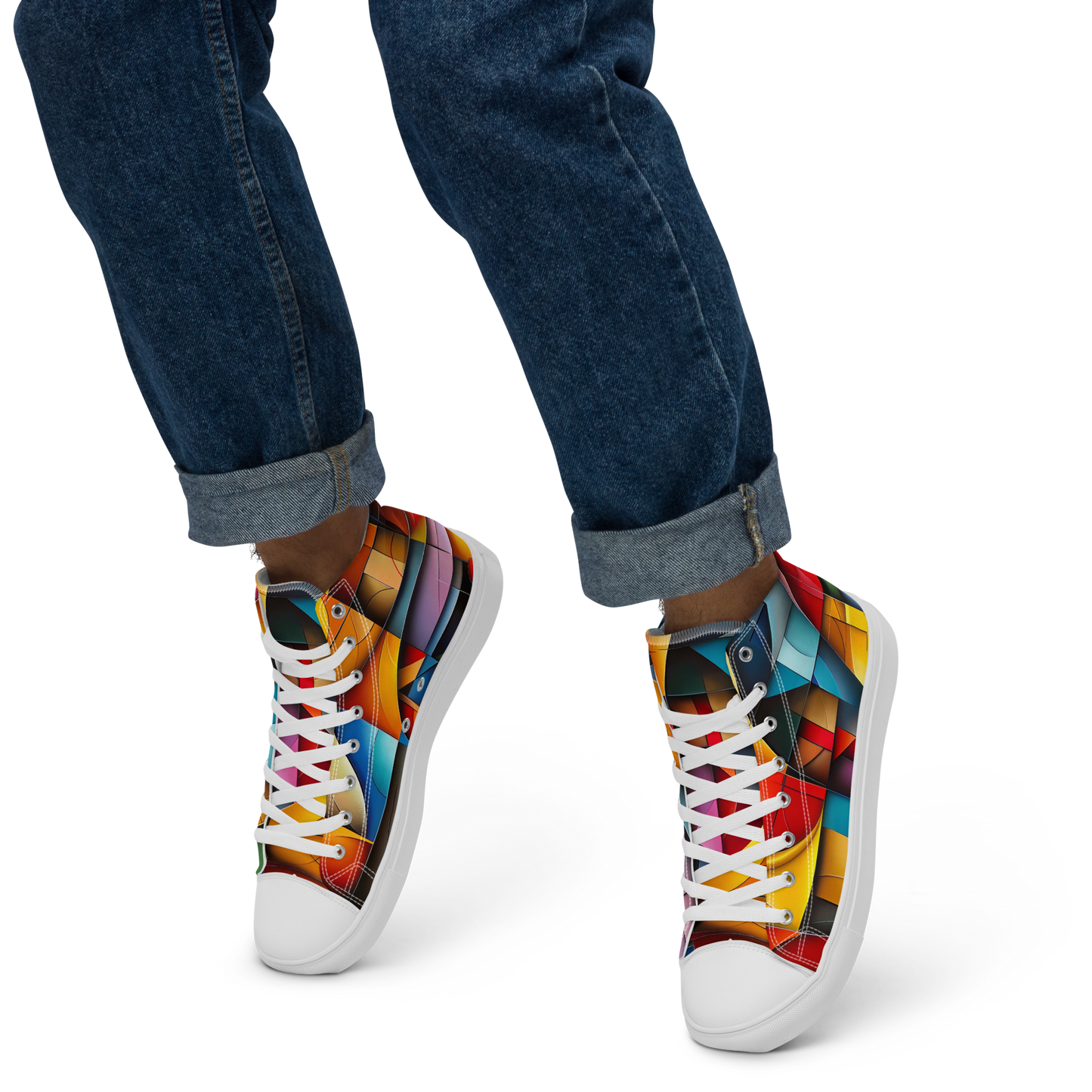 Men’s high top canvas shoes Astegon