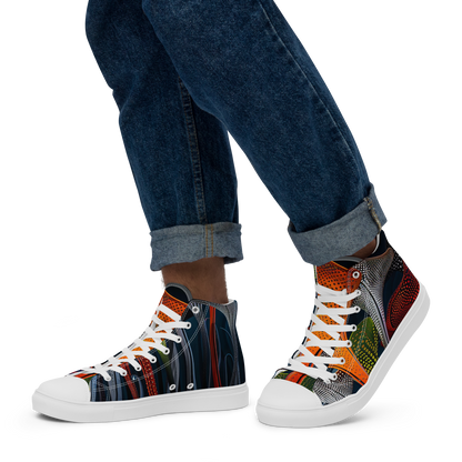 Men’s High Top Canvas Shoes Pontius