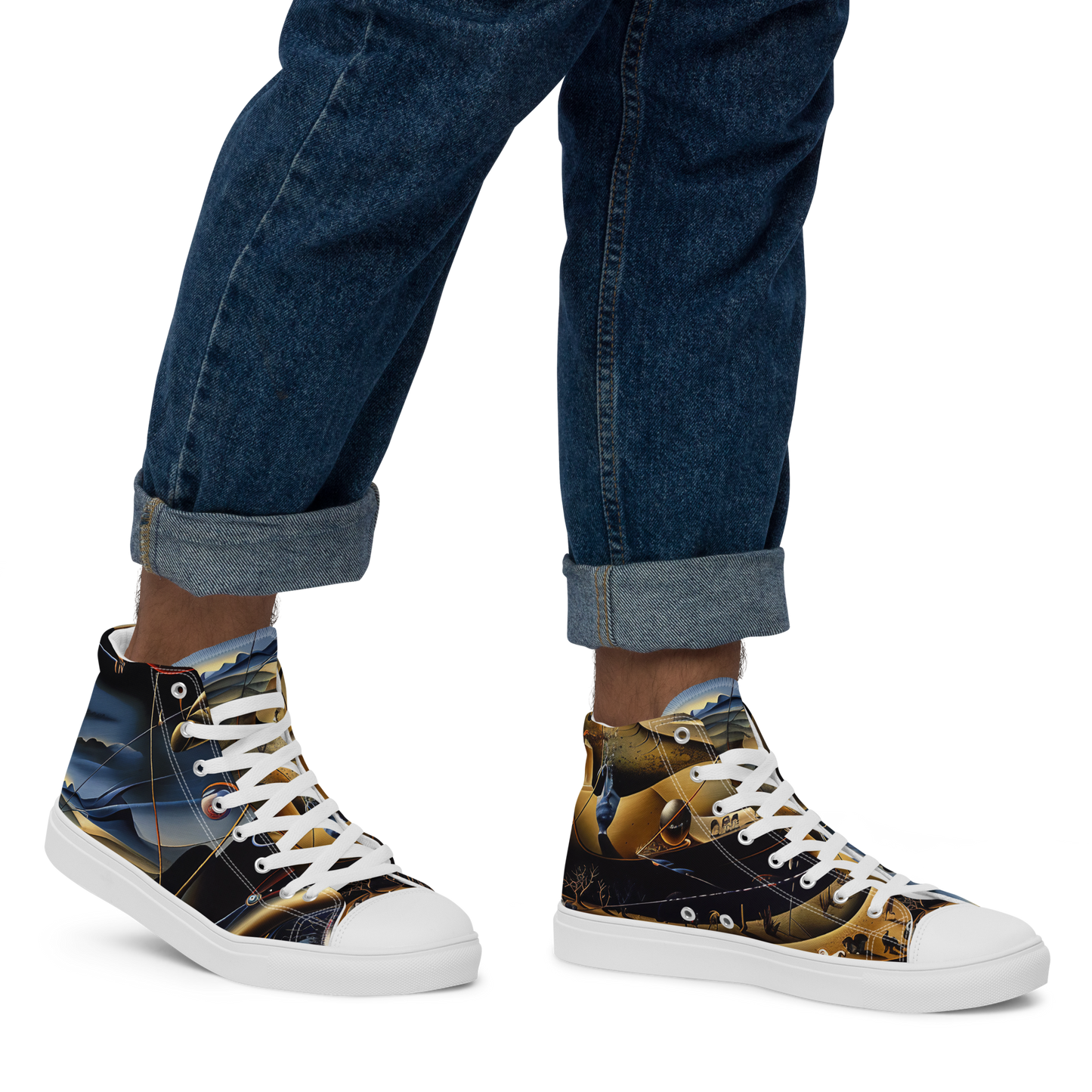 Men’s High Top Canvas Shoes Regulus