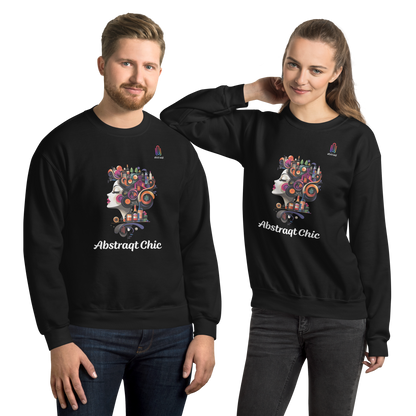 Unisex Long Sleeve Sweatshirt Abstraqt Chic