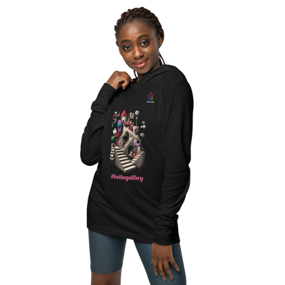 Unisex Hooded Long-Sleeve T-shirt Rigal