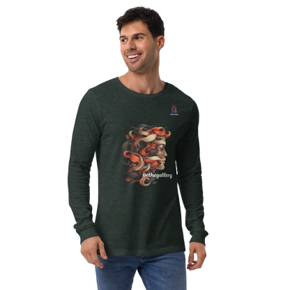 Unisex Long Sleeve T-shirt Lacerta