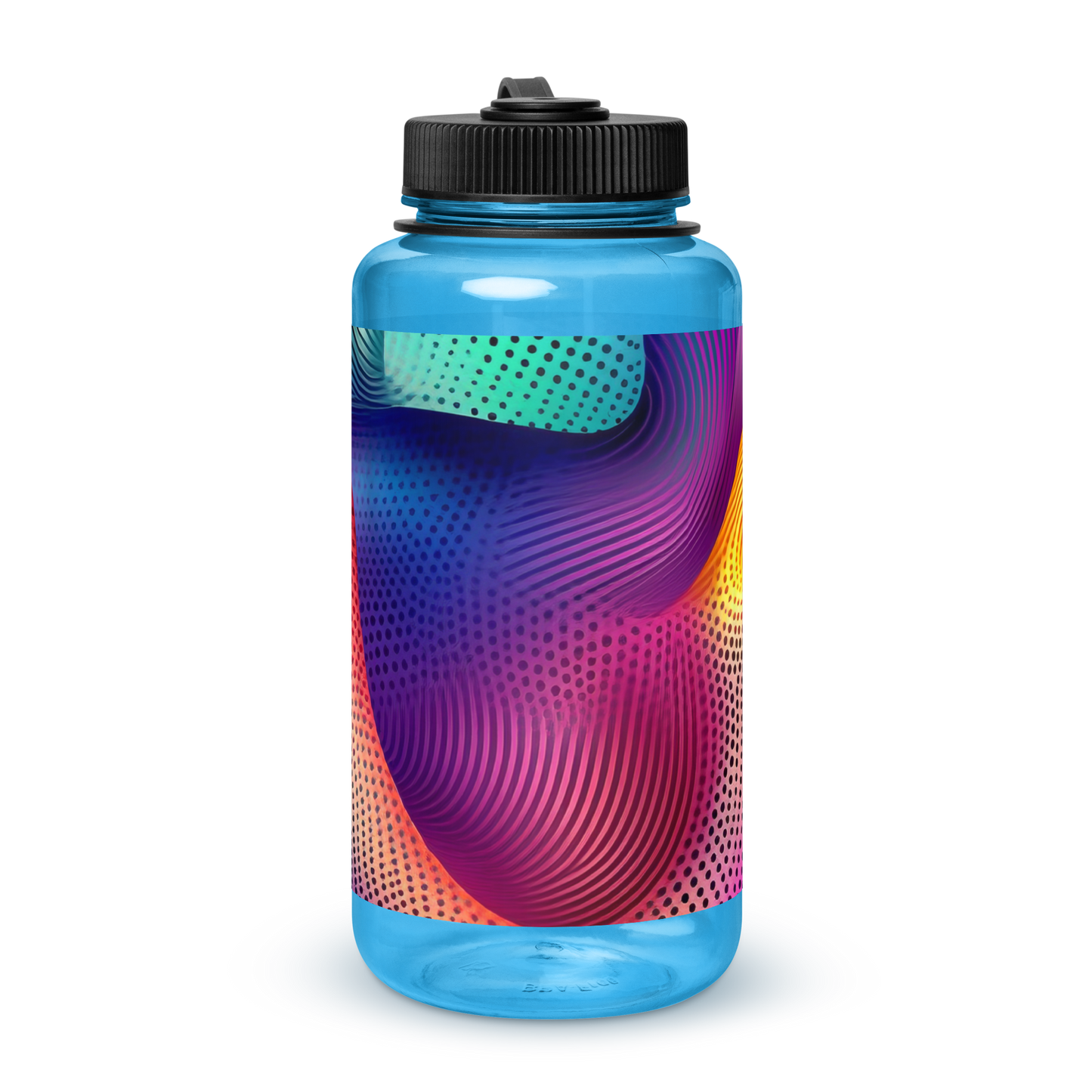 Wide Mouth Plastic Water Bottle Octanis