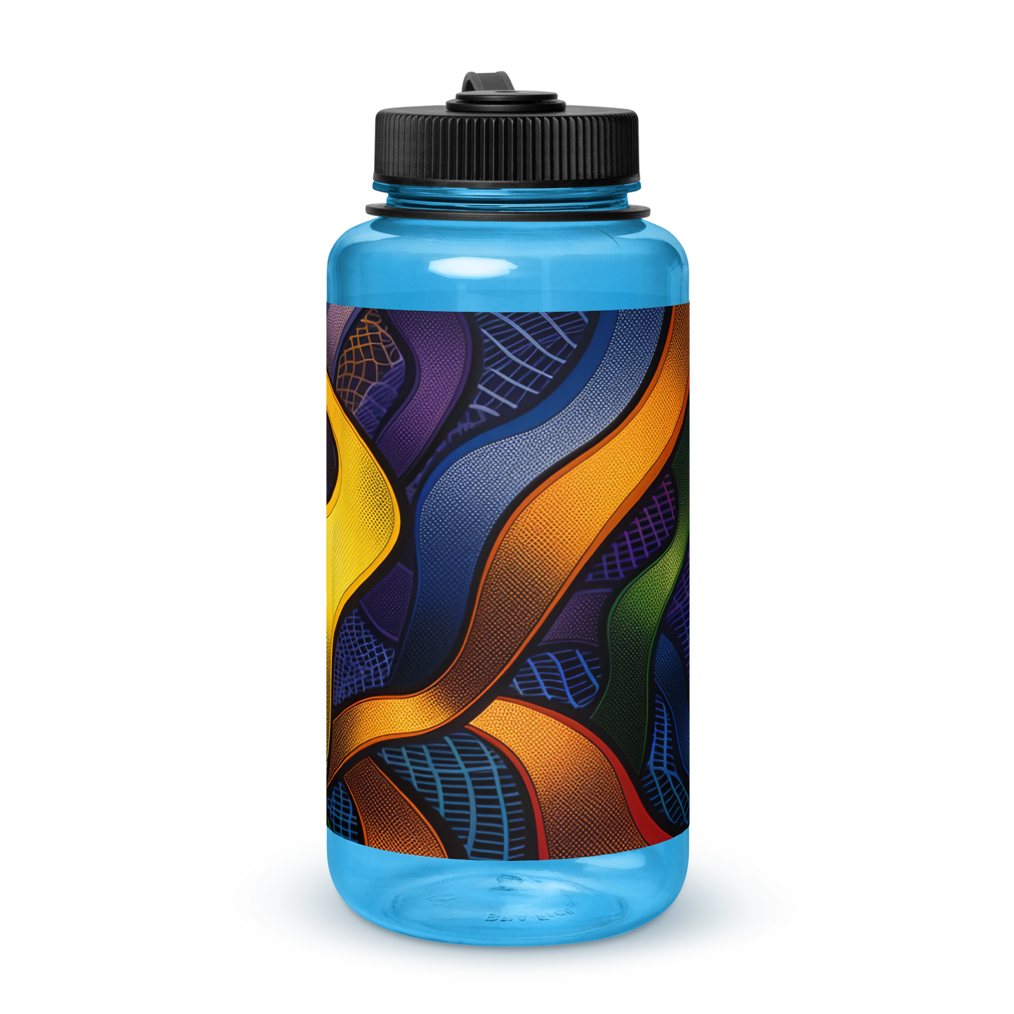 Wide Mouth Plastic Water Bottle Hydrus