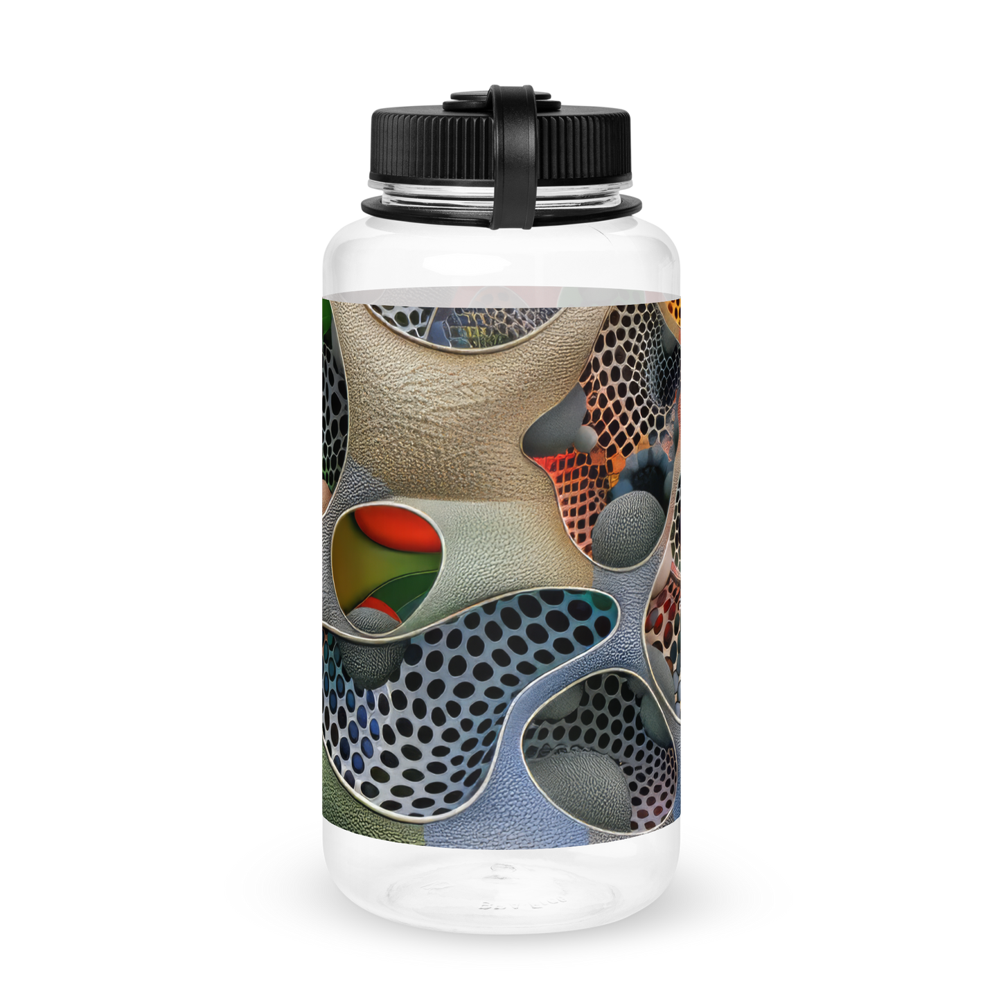 Wide Mouth Plastic Water Bottle Kaoss