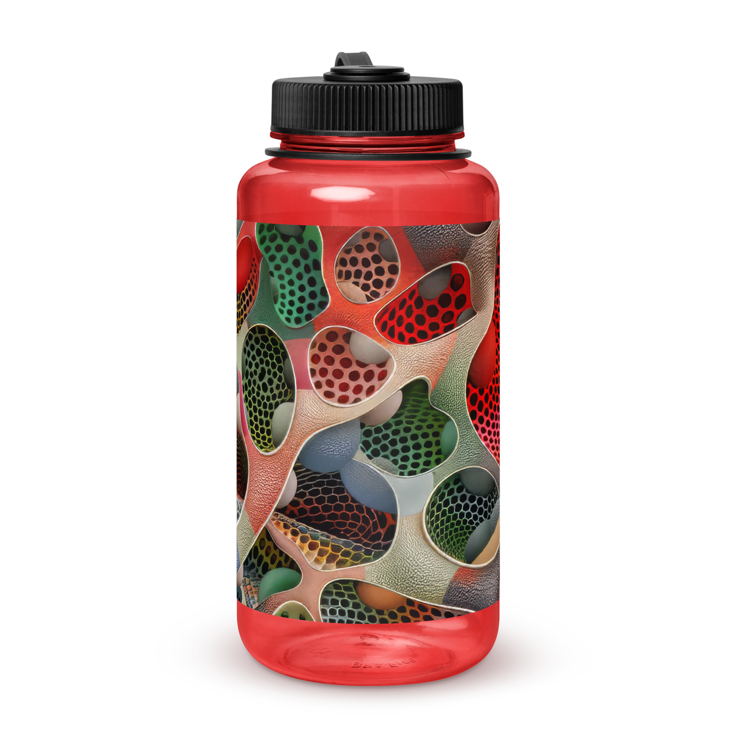 Wide Mouth Plastic Water Bottle Kaoss