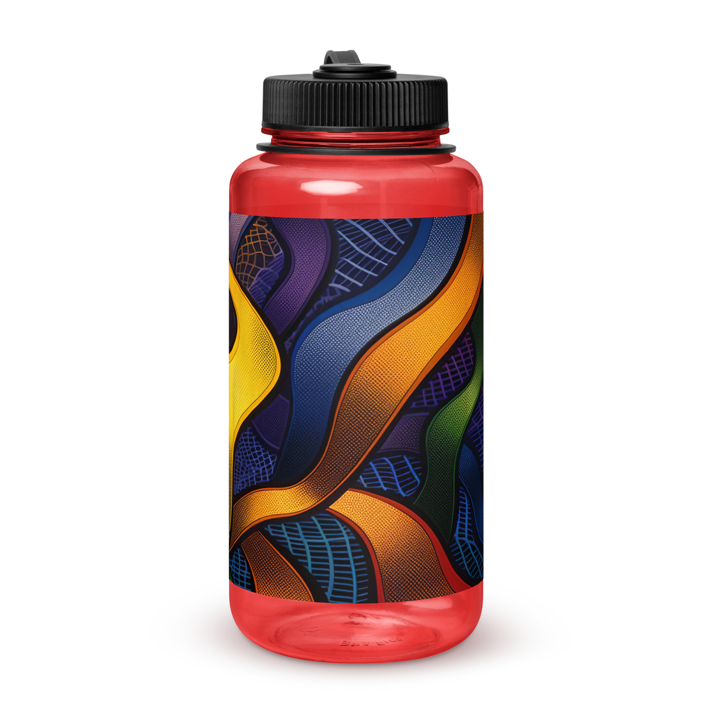 Wide Mouth Plastic Water Bottle Hydrus