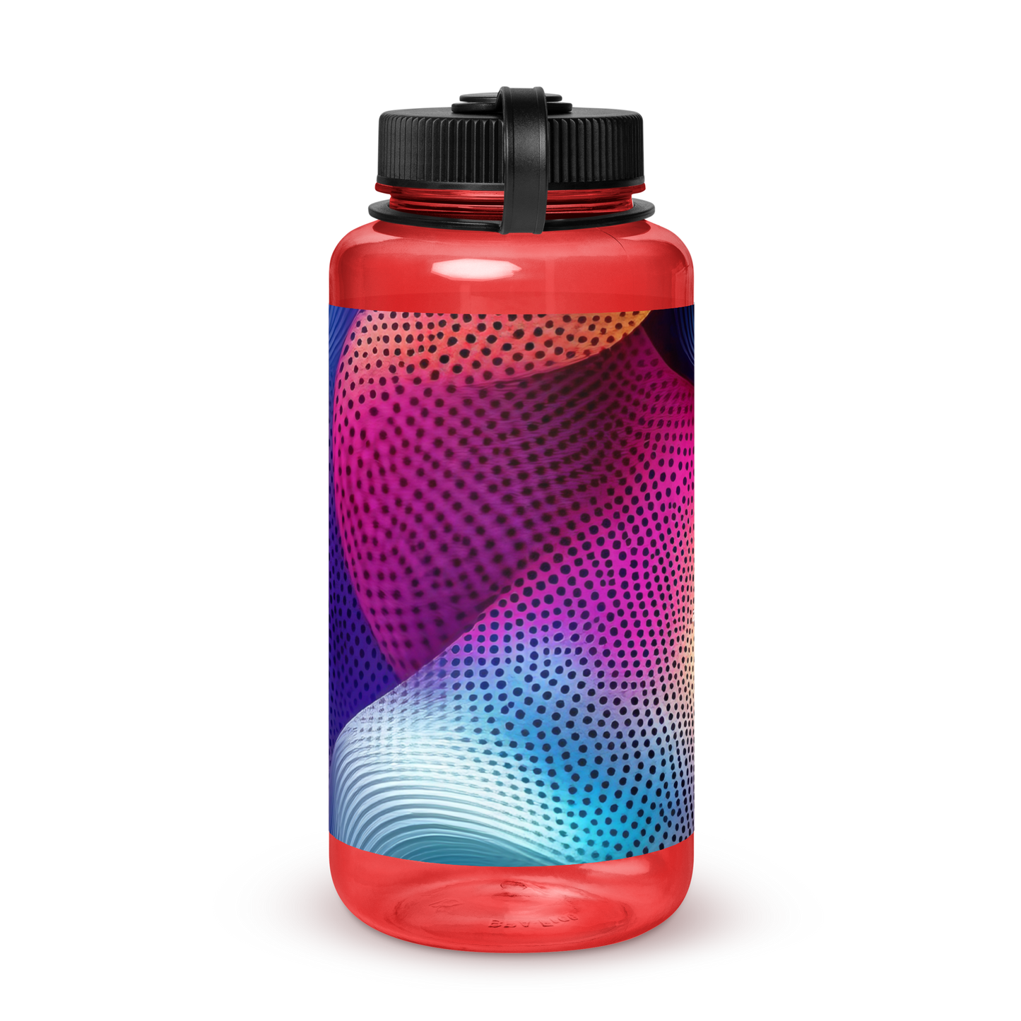 Wide Mouth Plastic Water Bottle Octanis