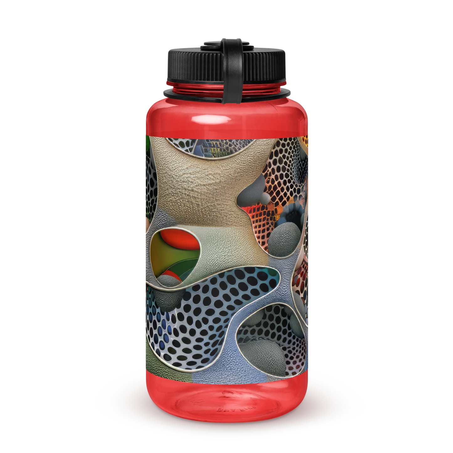 Wide Mouth Plastic Water Bottle Kaoss