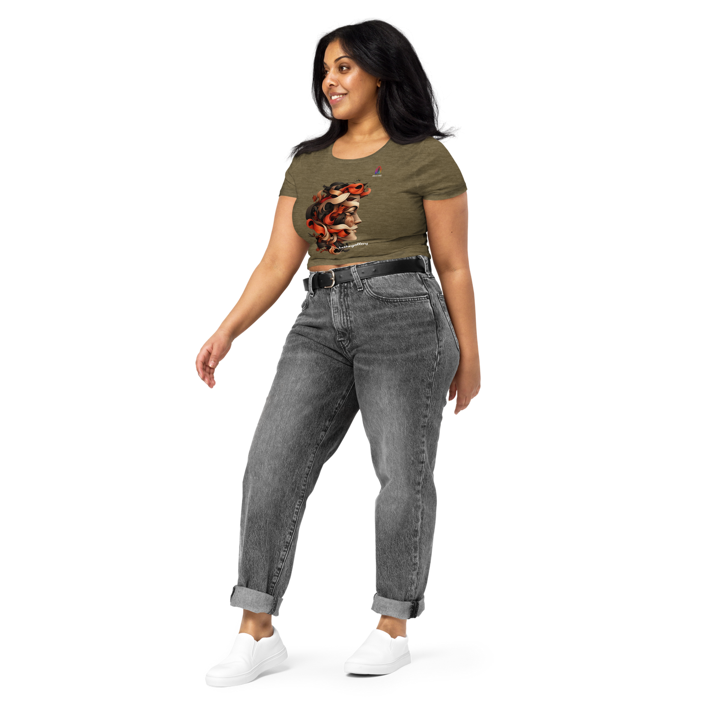 Women’s Crop Tee Lacerta