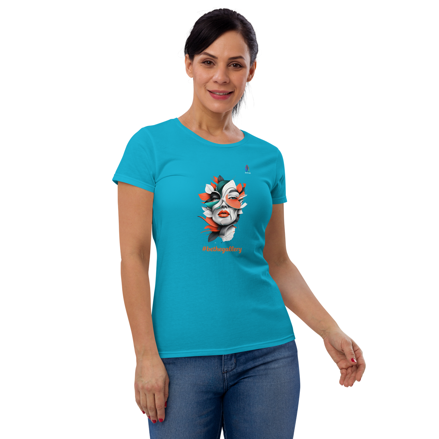 Women's Fitted Short Sleeve T-shirt Tucana