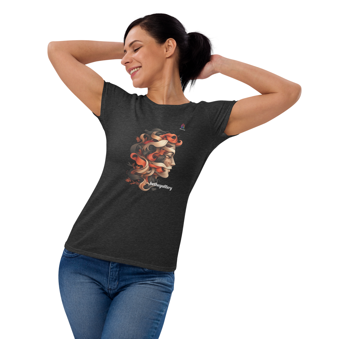 Women's Fitted Short Sleeve T-shirt Lacerta