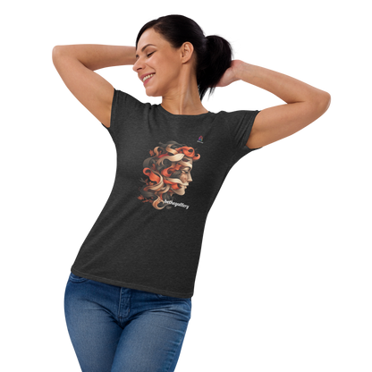 Women's Fitted Short Sleeve T-shirt Lacerta