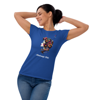 Women's short sleeve t-shirt Abstraqt Chic