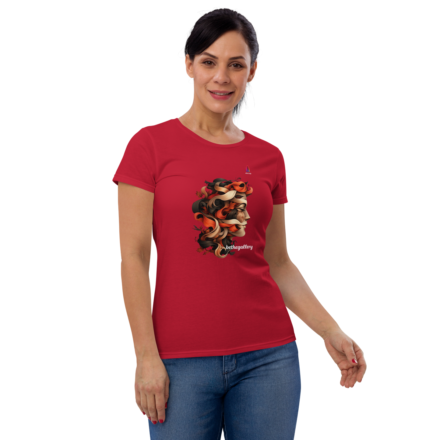 Women's Fitted Short Sleeve T-shirt Lacerta