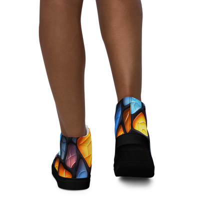 Women’s High Top Canvas Shoes Erestos