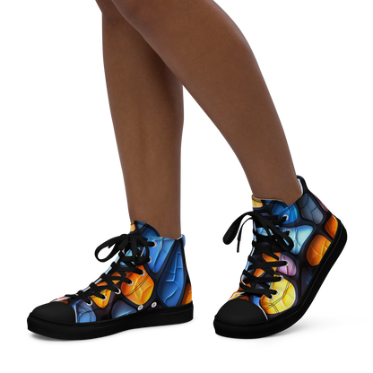 Women’s High Top Canvas Shoes Erestos