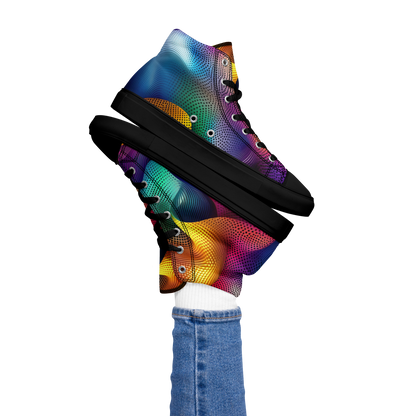 Women’s High Top Canvas Shoes Octanis