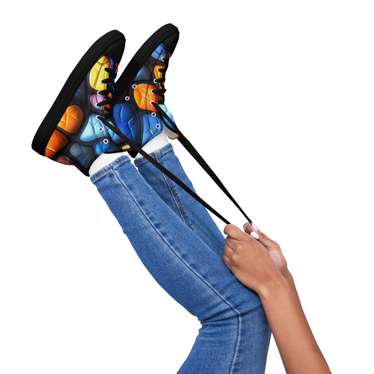 Women’s High Top Canvas Shoes Erestos